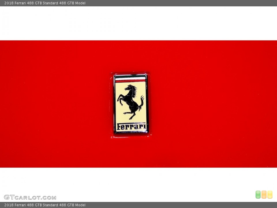 2018 Ferrari 488 GTB Badges and Logos
