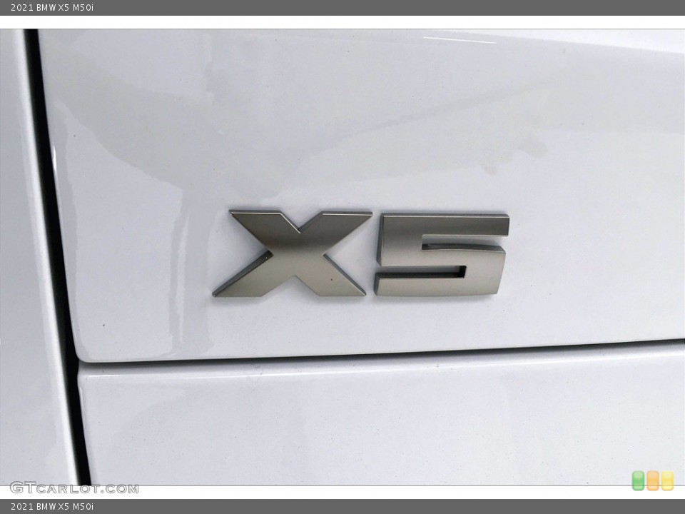 2021 BMW X5 Badges and Logos