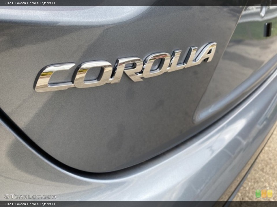 2021 Toyota Corolla Badges and Logos
