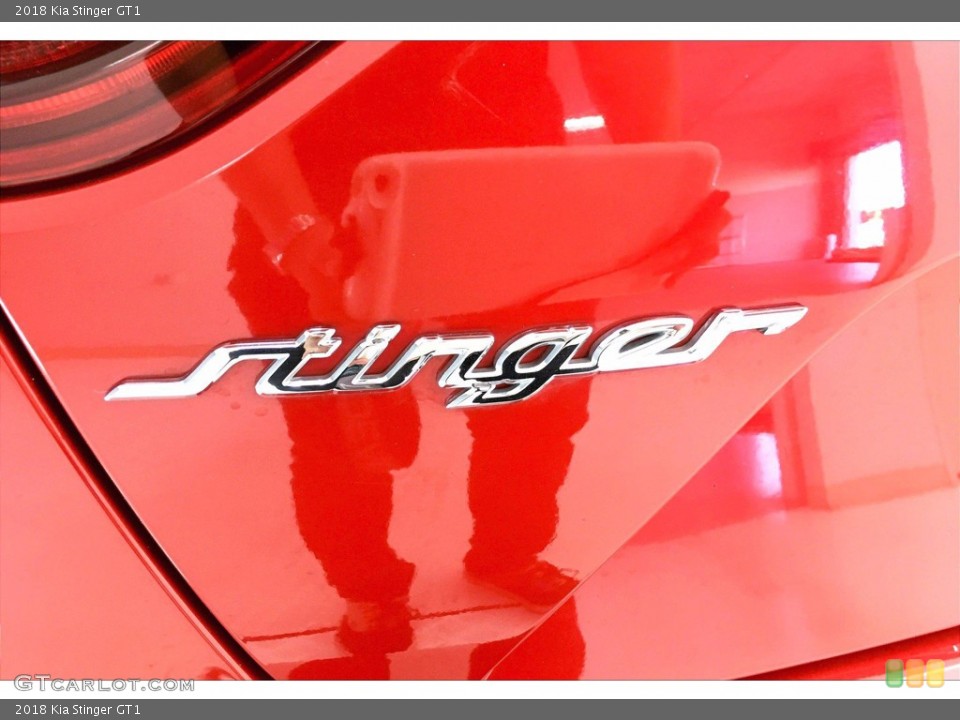 2018 Kia Stinger Badges and Logos