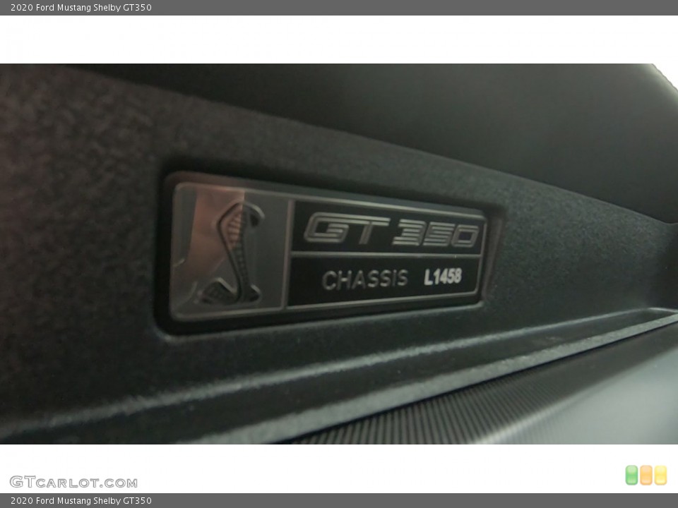 2020 Ford Mustang Custom Badge and Logo Photo #140666541