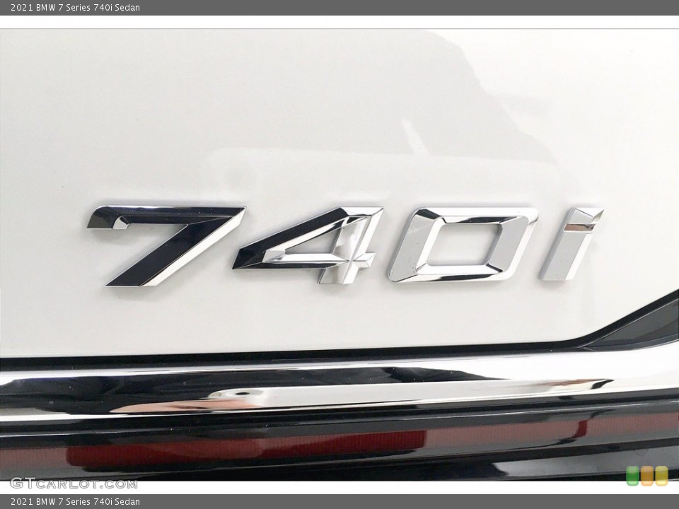 2021 BMW 7 Series Badges and Logos