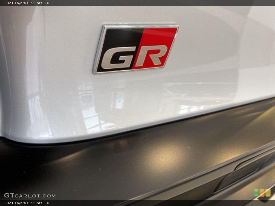 2021 Toyota GR Supra Badges and Logos