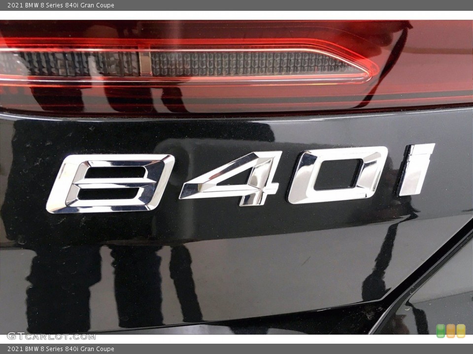 2021 BMW 8 Series Badges and Logos