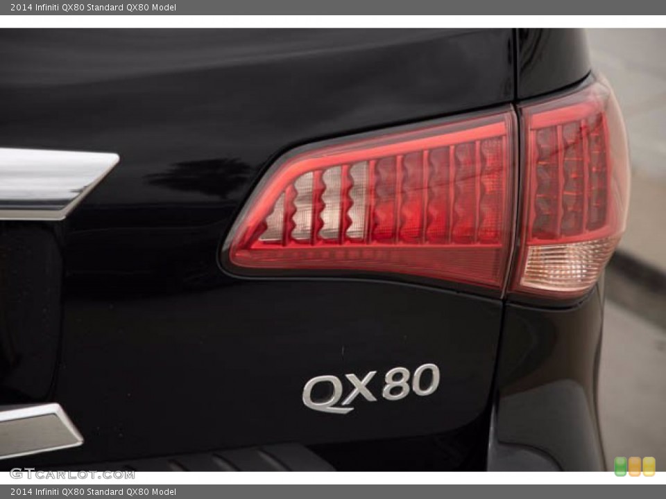 2014 Infiniti QX80 Badges and Logos