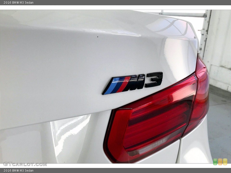 2016 BMW M3 Badges and Logos
