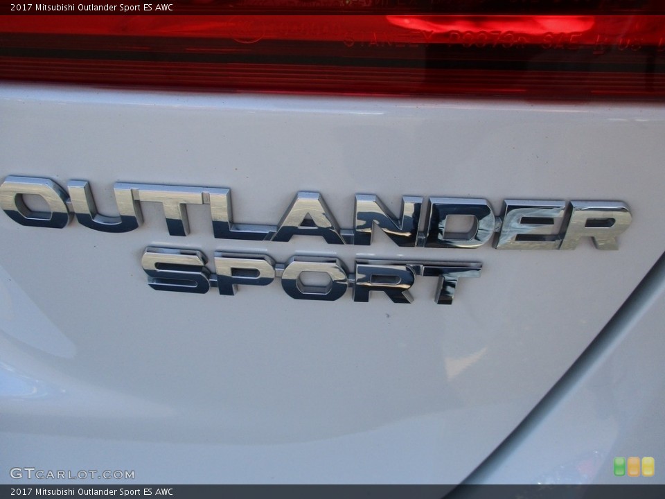 2017 Mitsubishi Outlander Sport Badges and Logos