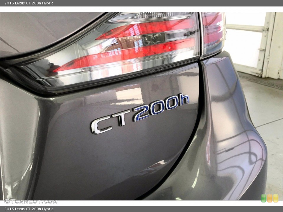 2016 Lexus CT Custom Badge and Logo Photo #141550593