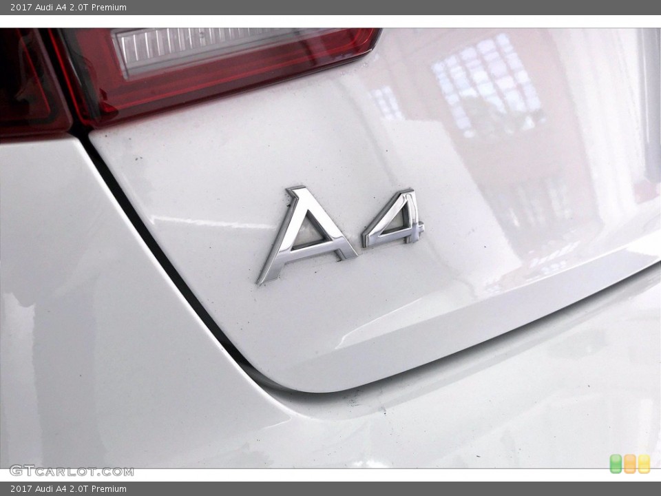 2017 Audi A4 Badges and Logos