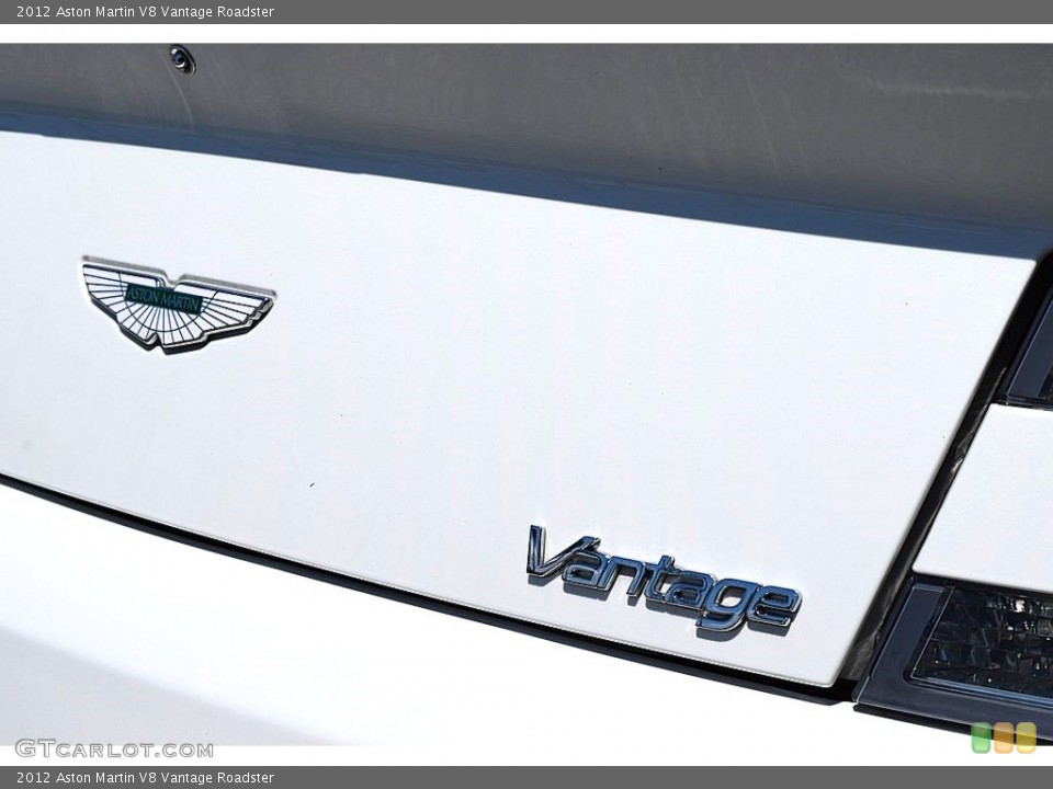 2012 Aston Martin V8 Vantage Badges and Logos
