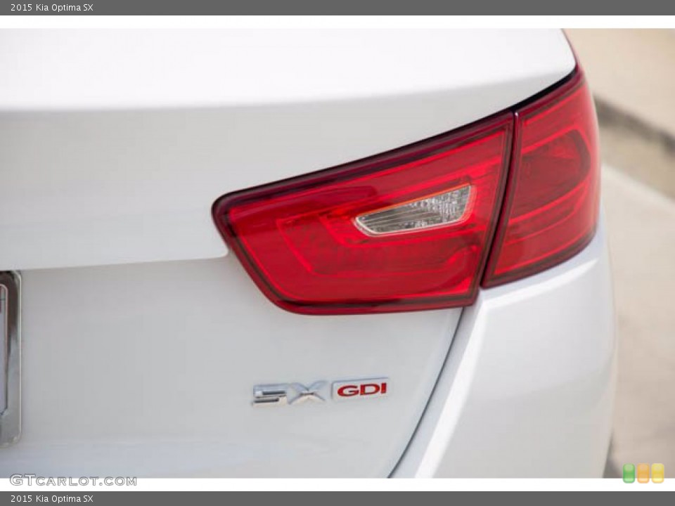 2015 Kia Optima Badges and Logos