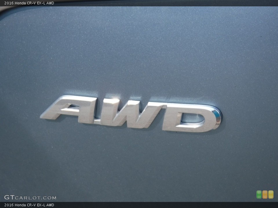 2016 Honda CR-V Badges and Logos