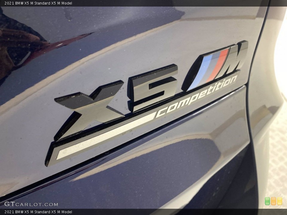 2021 BMW X5 M Badges and Logos