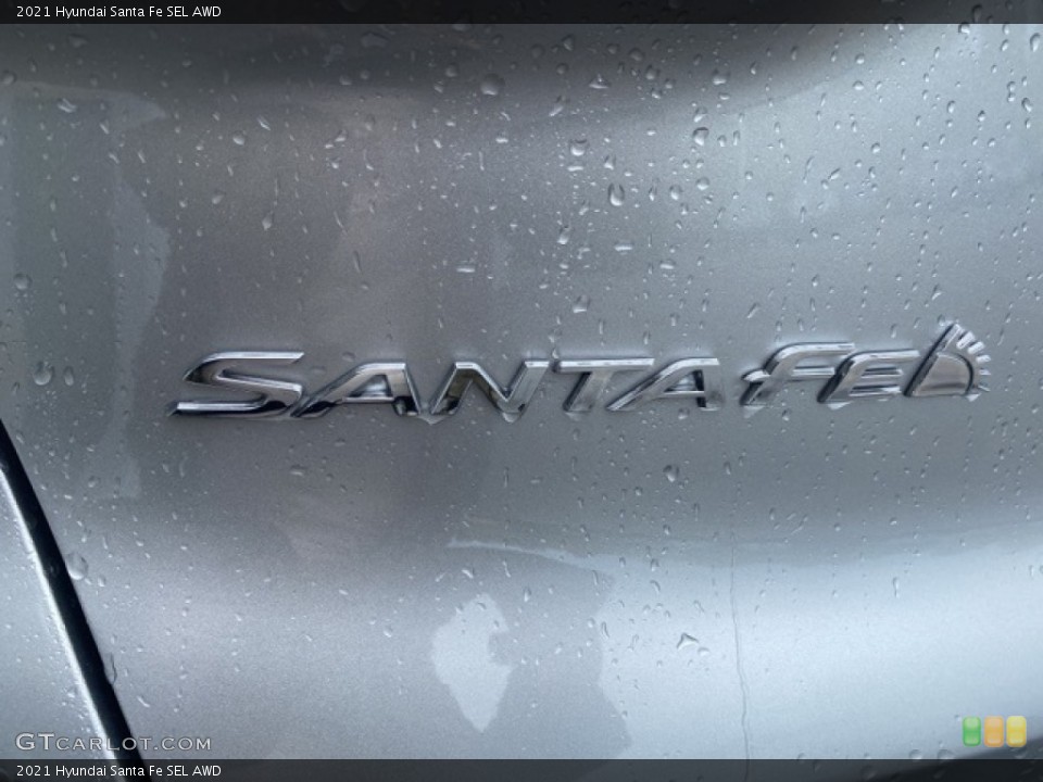2021 Hyundai Santa Fe Badges and Logos