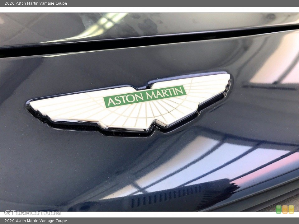 2020 Aston Martin Vantage Badges and Logos