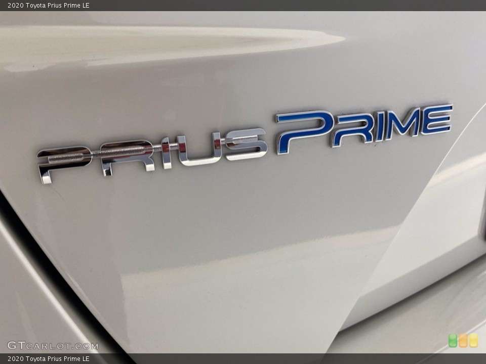 2020 Toyota Prius Prime Badges and Logos
