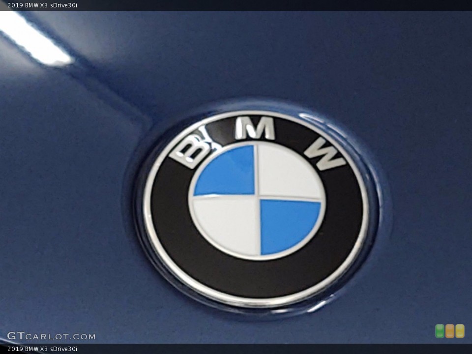 2019 BMW X3 Badges and Logos