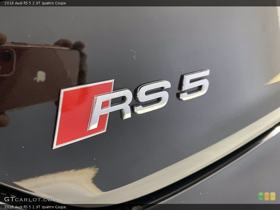 2018 Audi RS 5 Badges and Logos