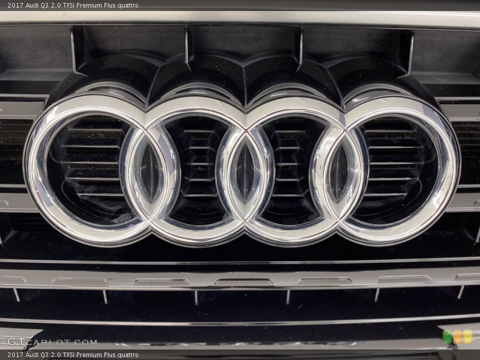 2017 Audi Q3 Badges and Logos