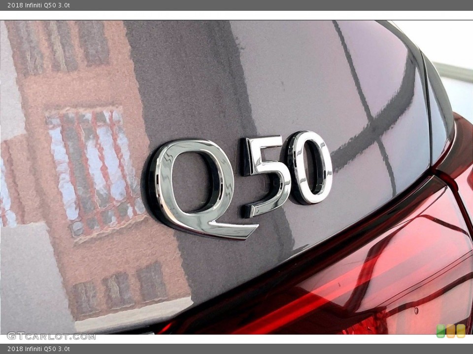 2018 Infiniti Q50 Badges and Logos