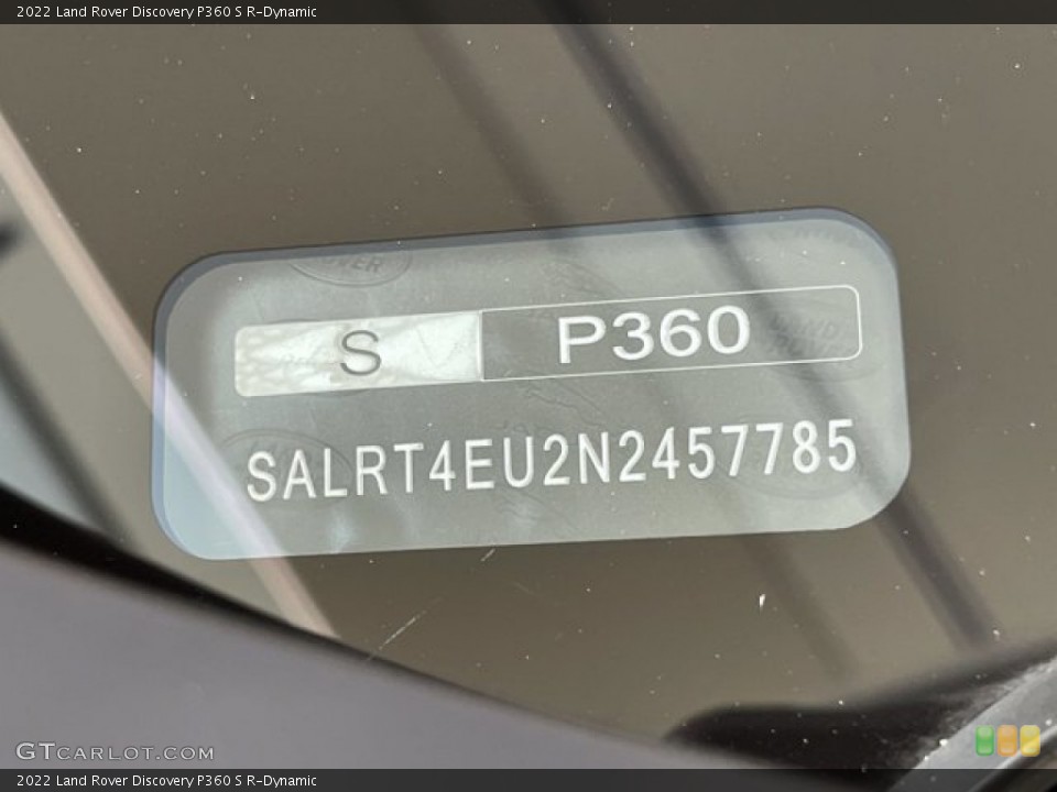 2022 Land Rover Discovery Badges and Logos