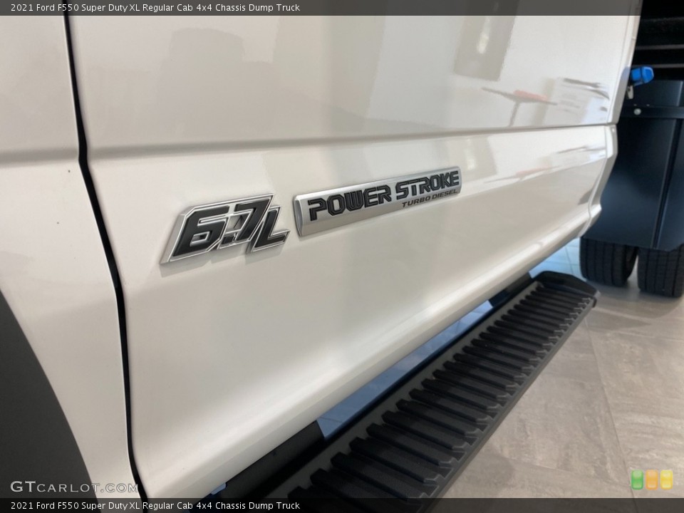 2021 Ford F550 Super Duty Badges and Logos