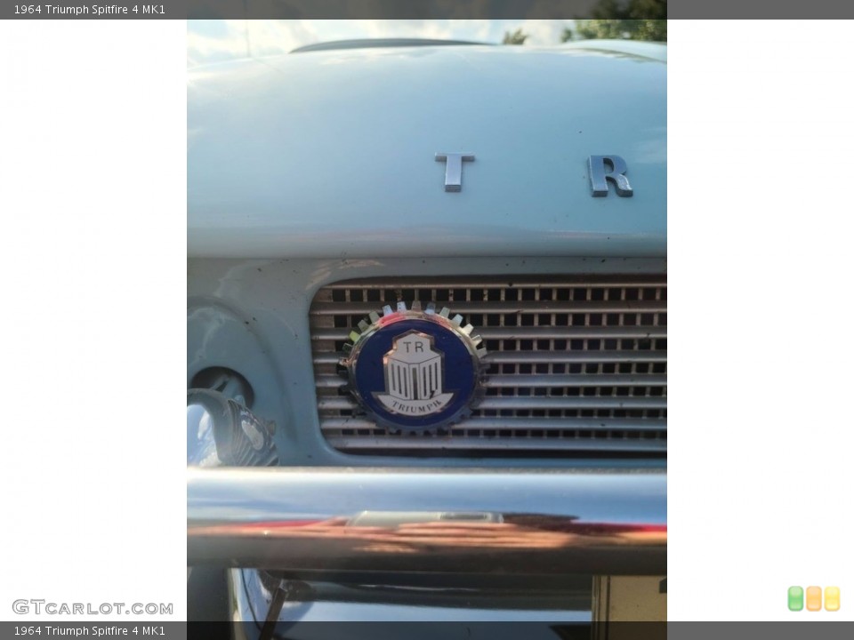 1964 Triumph Spitfire 4 Badges and Logos