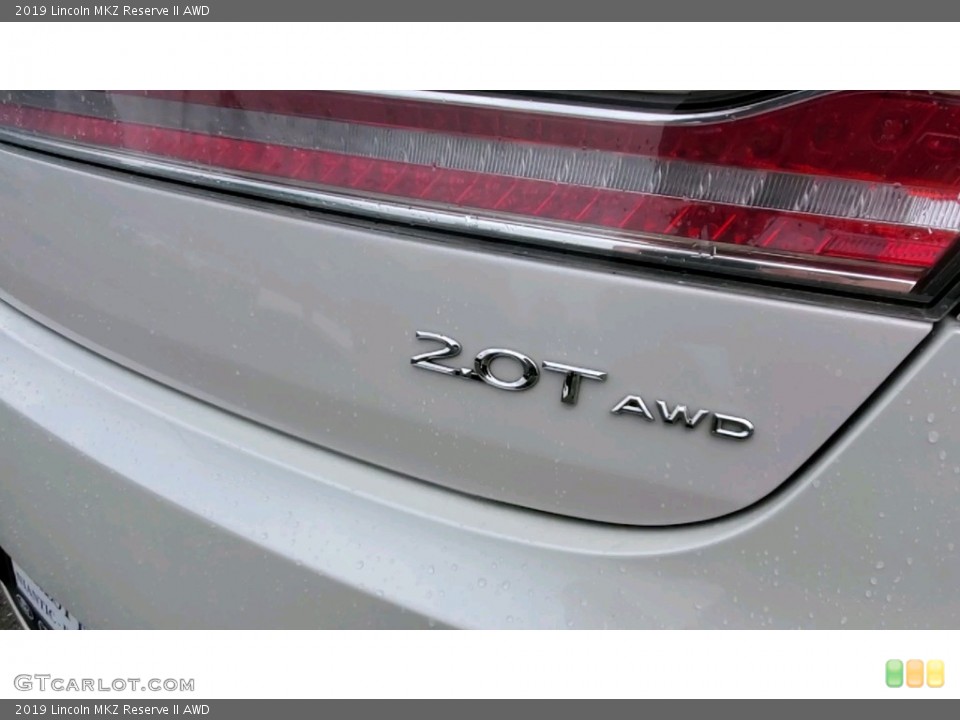 2019 Lincoln MKZ Badges and Logos