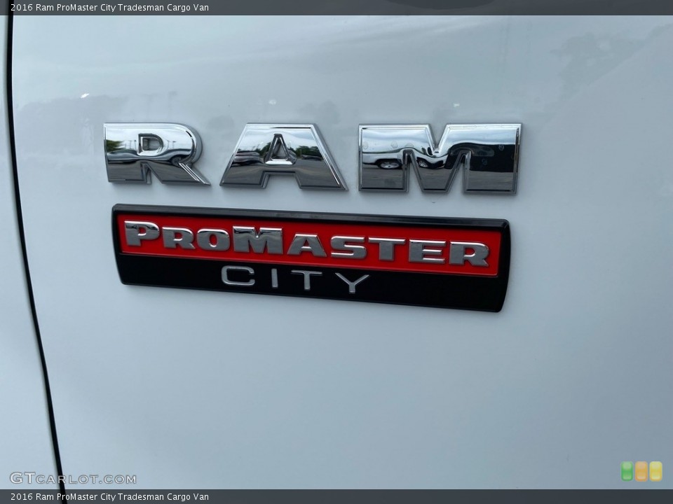2016 Ram ProMaster City Badges and Logos