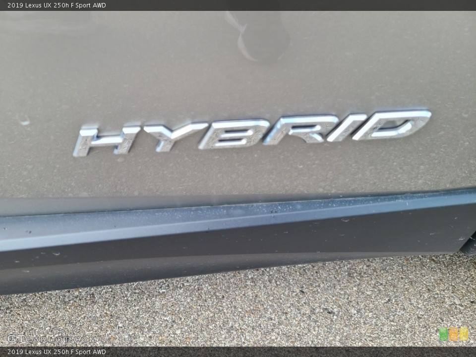 2019 Lexus UX Badges and Logos