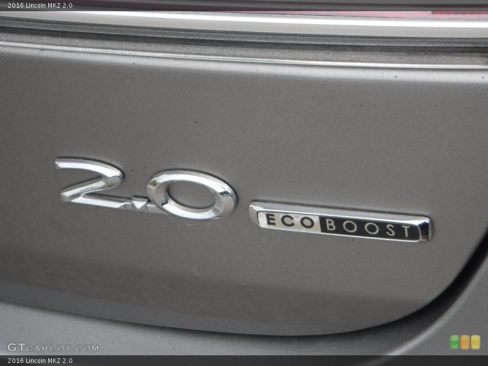 2016 Lincoln MKZ Badges and Logos