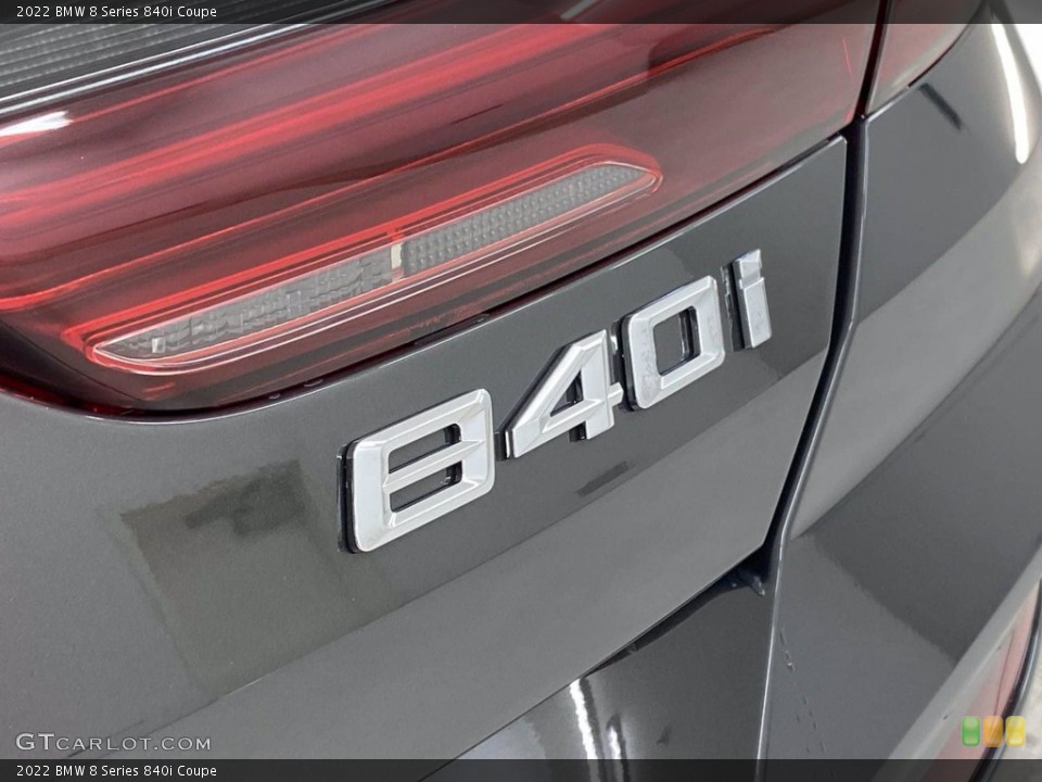 2022 BMW 8 Series Badges and Logos