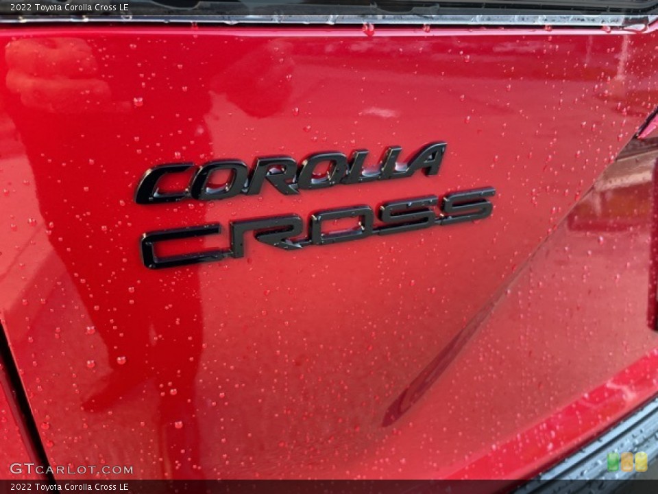 2022 Toyota Corolla Cross Badges and Logos