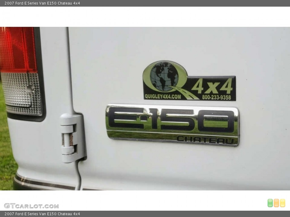 2007 Ford E Series Van Badges and Logos