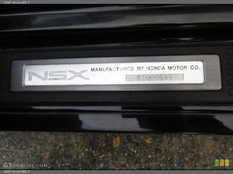 1995 Acura NSX Badges and Logos