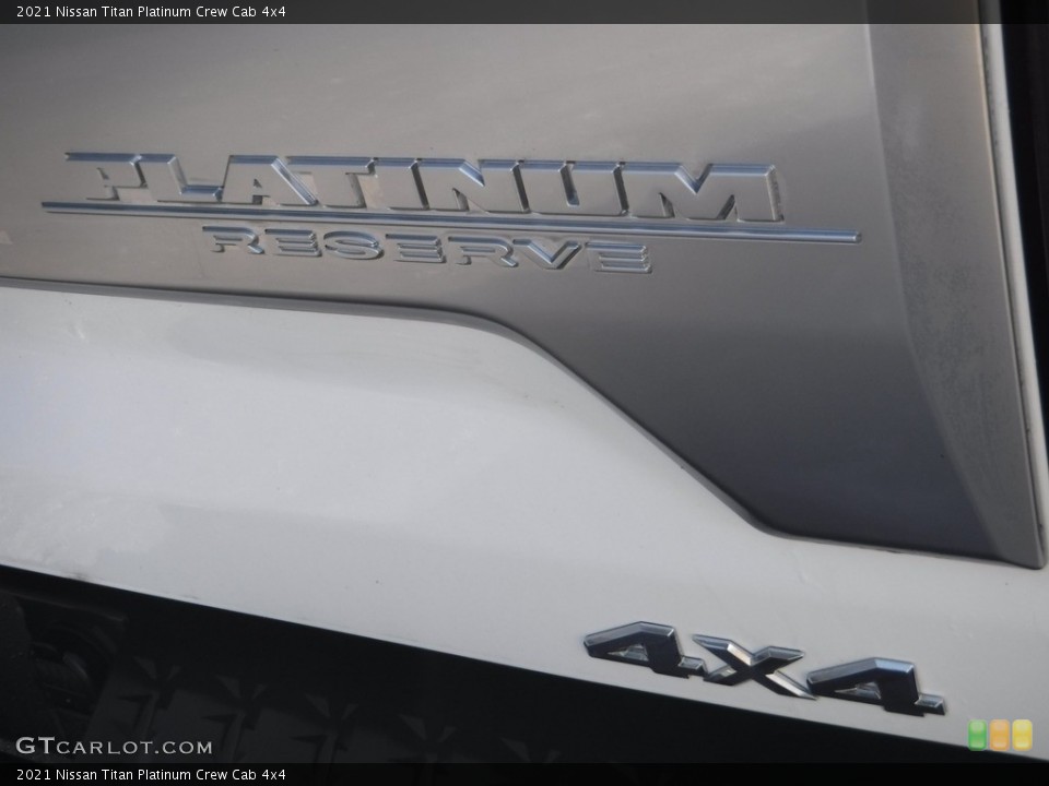 2021 Nissan Titan Badges and Logos