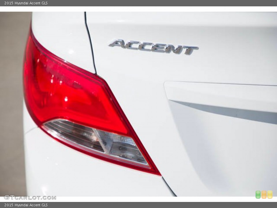 2015 Hyundai Accent Badges and Logos