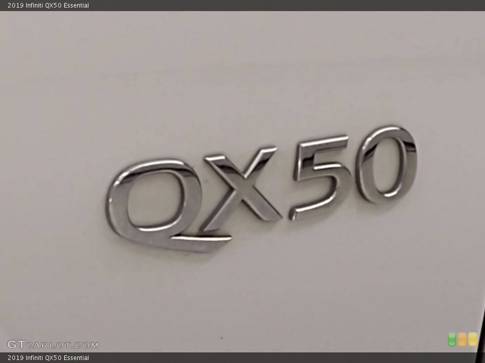 2019 Infiniti QX50 Badges and Logos
