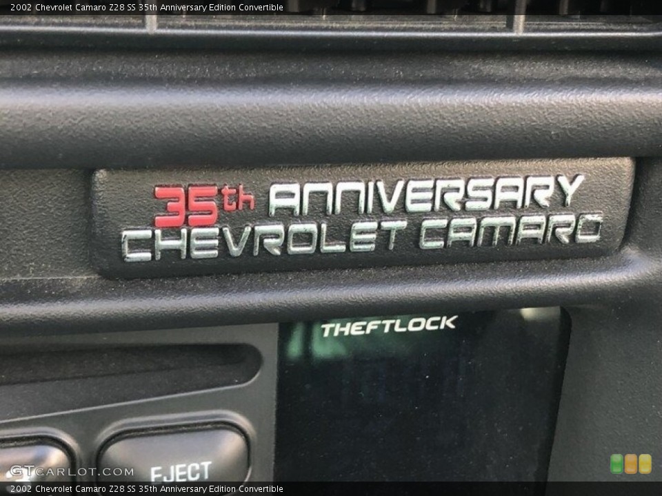 2002 Chevrolet Camaro Custom Badge and Logo Photo #143677784