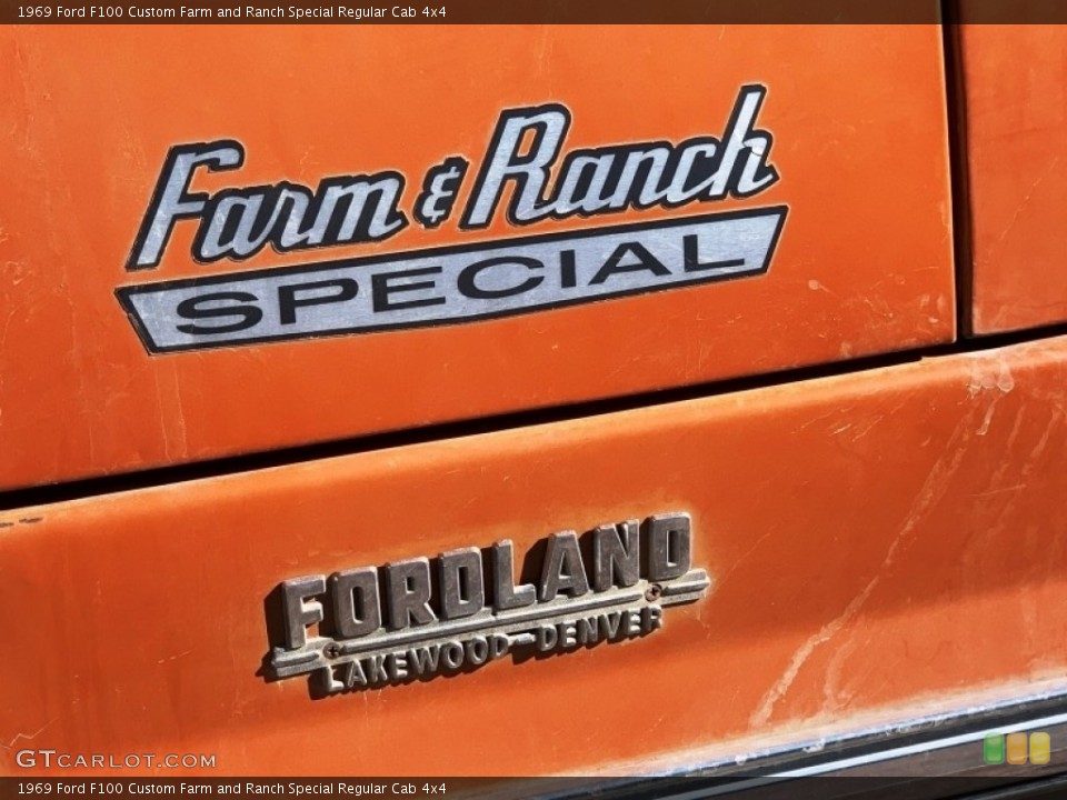 1969 Ford F100 Custom Badge and Logo Photo #143680740