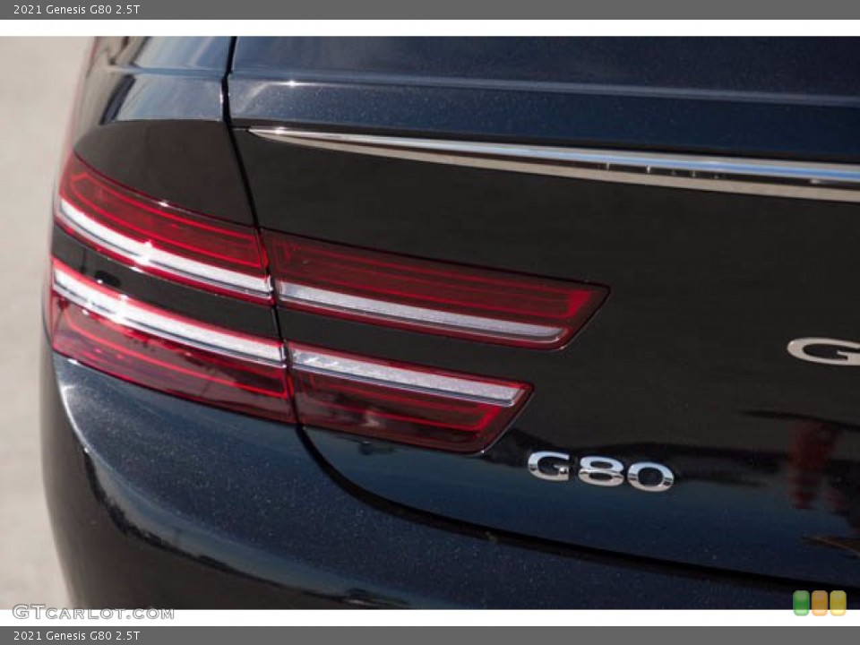 2021 Genesis G80 Badges and Logos
