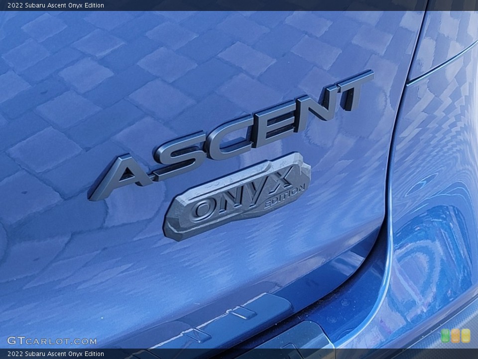 2022 Subaru Ascent Badges and Logos