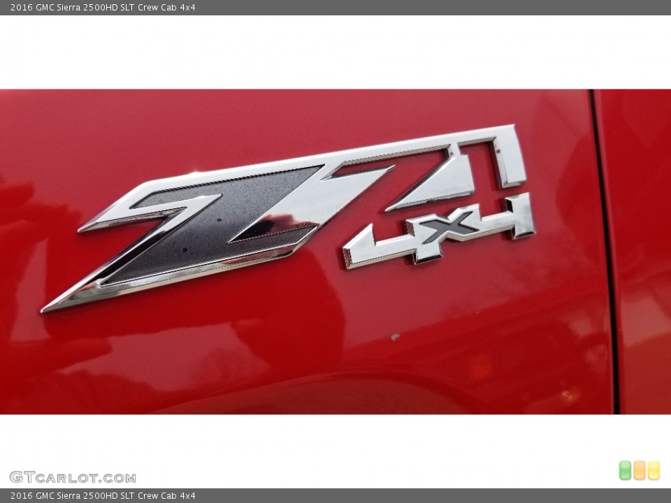 2016 GMC Sierra 2500HD Custom Badge and Logo Photo #144017998
