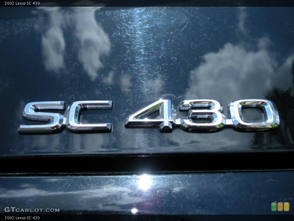 2002 Lexus SC Custom Badge and Logo Photo #14405268