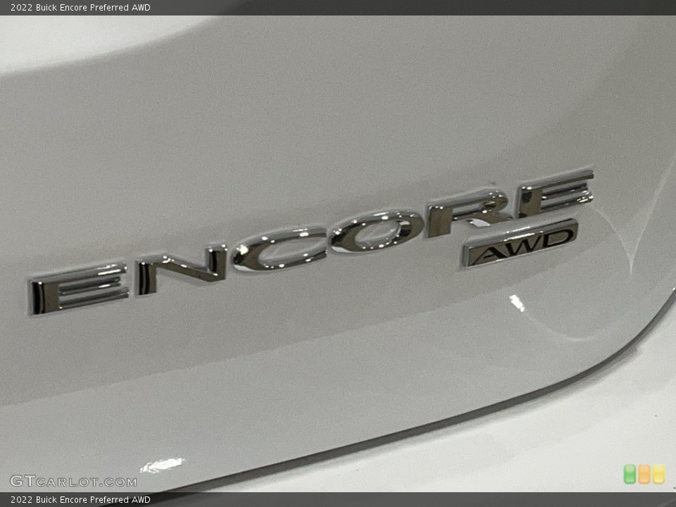 2022 Buick Encore Badges and Logos