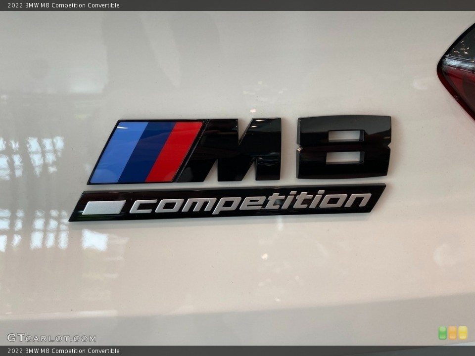 2022 BMW M8 Badges and Logos