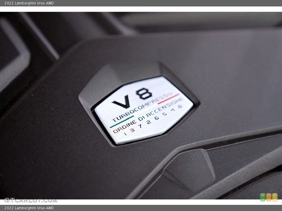 2022 Lamborghini Urus Custom Badge and Logo Photo #144293470