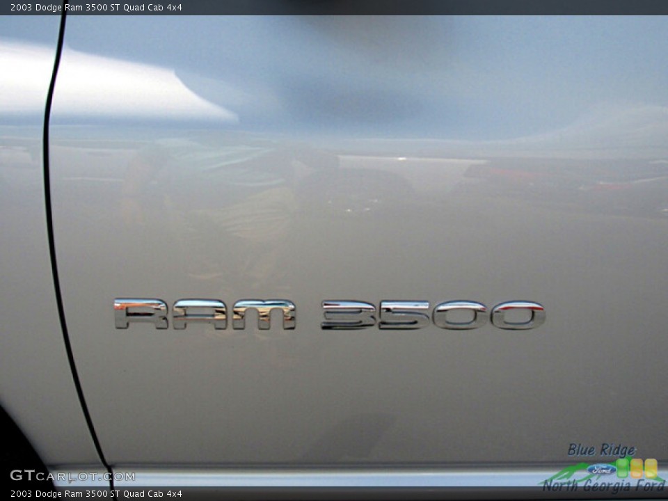 2003 Dodge Ram 3500 Custom Badge and Logo Photo #144392966