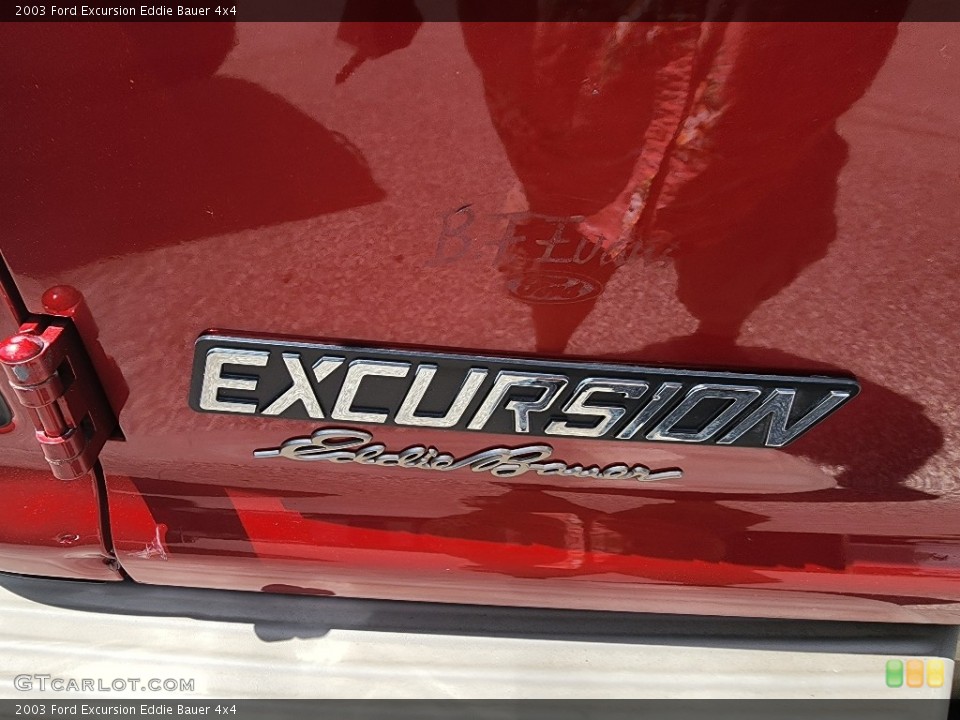 2003 Ford Excursion Custom Badge and Logo Photo #144461134