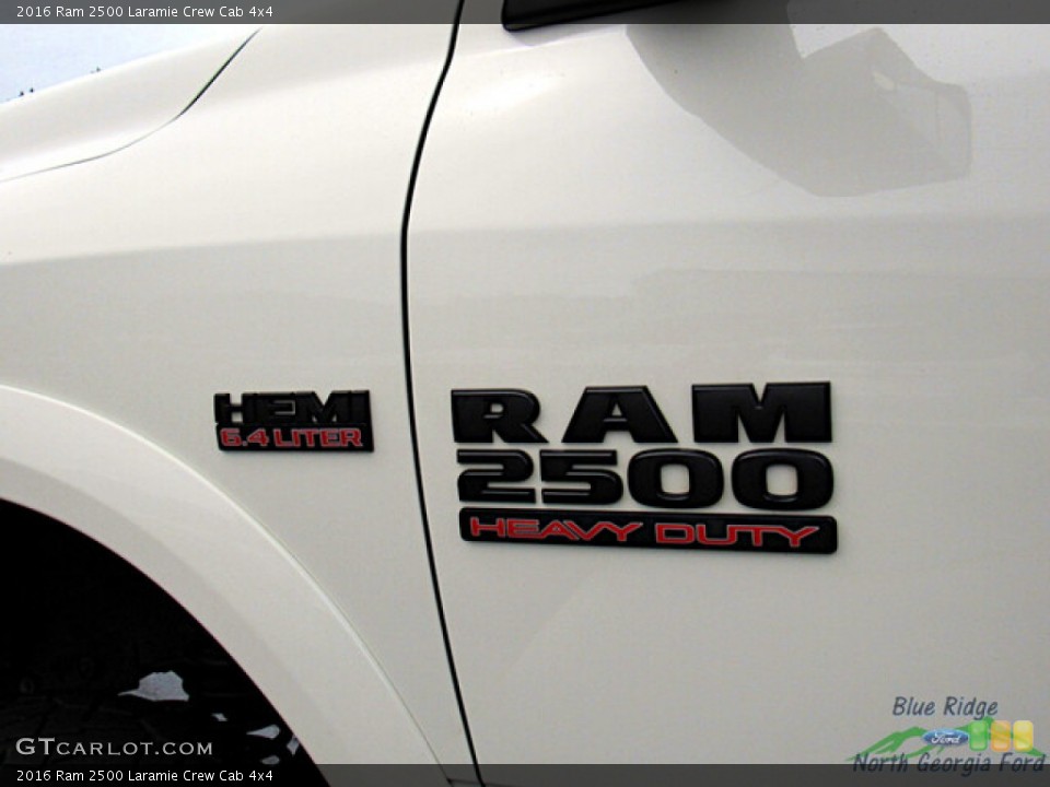 2016 Ram 2500 Badges and Logos